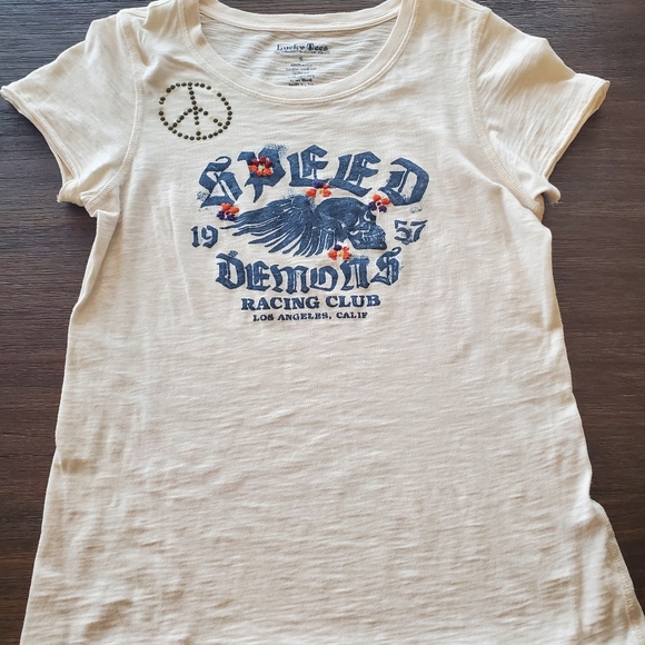 Lucky Brand Womens Tee - Picture 3 of 5